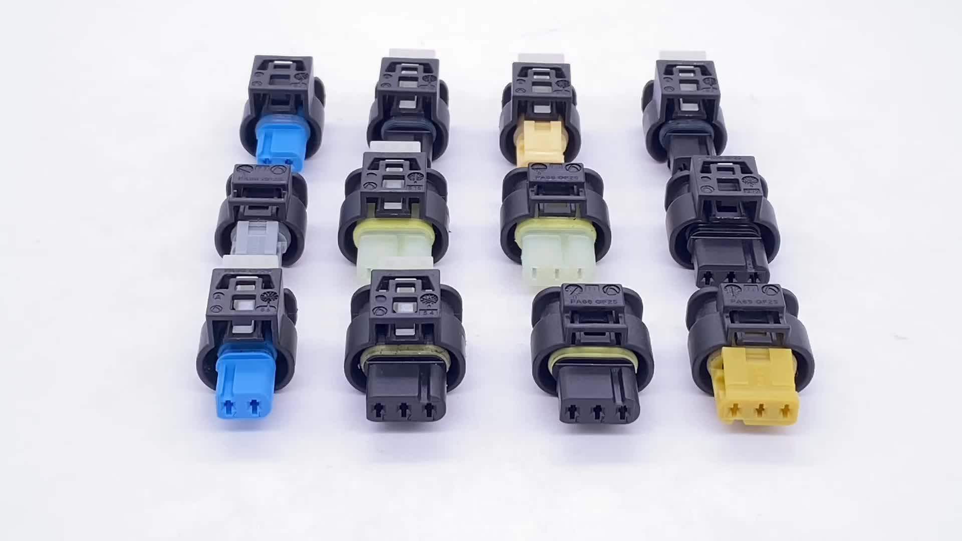 Faisceau Câble Connecteur 4 Broches Compatible CS35 805-122-541 - Pour Pompe à Carburant Ou Vanne D'Échappement