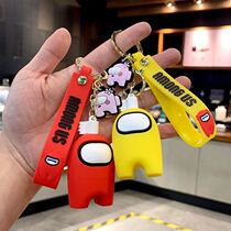 Space Wolverine Killing Pvc Pendant Cartoon Tennis Red Silicone Pvc Bag Drop Glue Chain Ring Hang Accessories Key Buckle