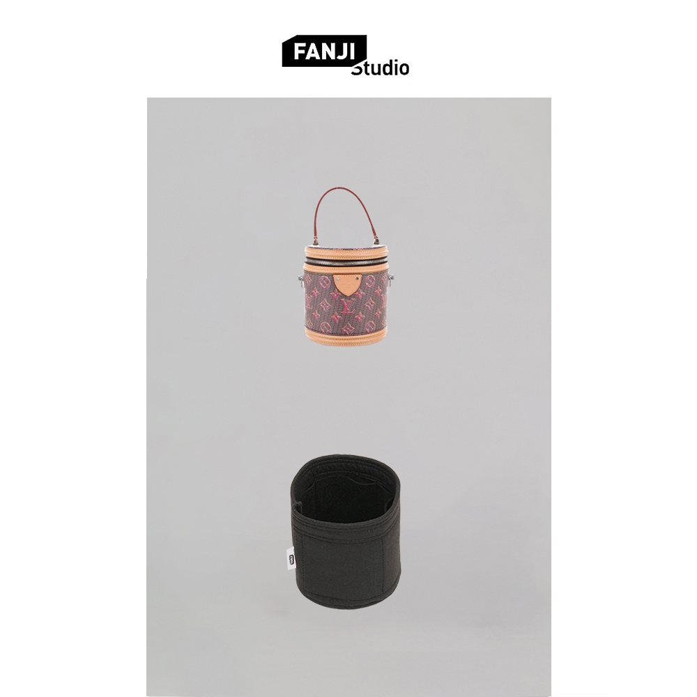 Suitable for Lv cannes cylindrical ladle bucket Wool Felt Liner Bag Sanskrit FANJI Custom Contained Inner Bag