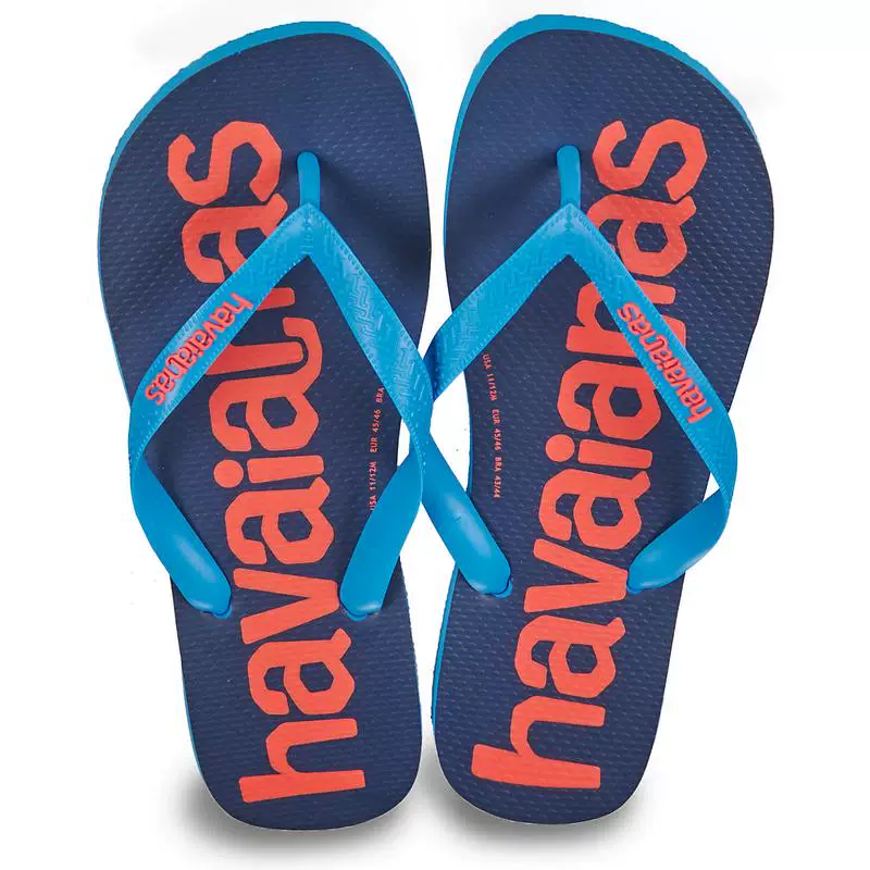 Зарубежная покупка сланцы Havaianas/Havana мужские, удобные, дышащие, плоские и нескользящие подошвы