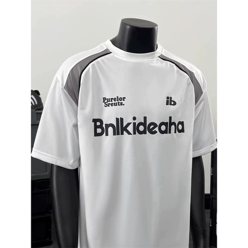 Дышащая летняя футболка, дорожная баскетбольная спортивная футбольная форма, в американском стиле, короткий рукав