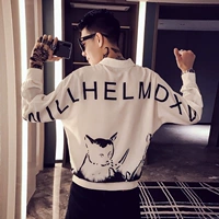 Белый лонгслив