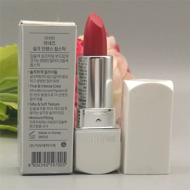 Mẫu trong son dưỡng môi màu Lancome 335 # 1.2g dương đỏ giữ ẩm lâu dài - Son môi bbia 21