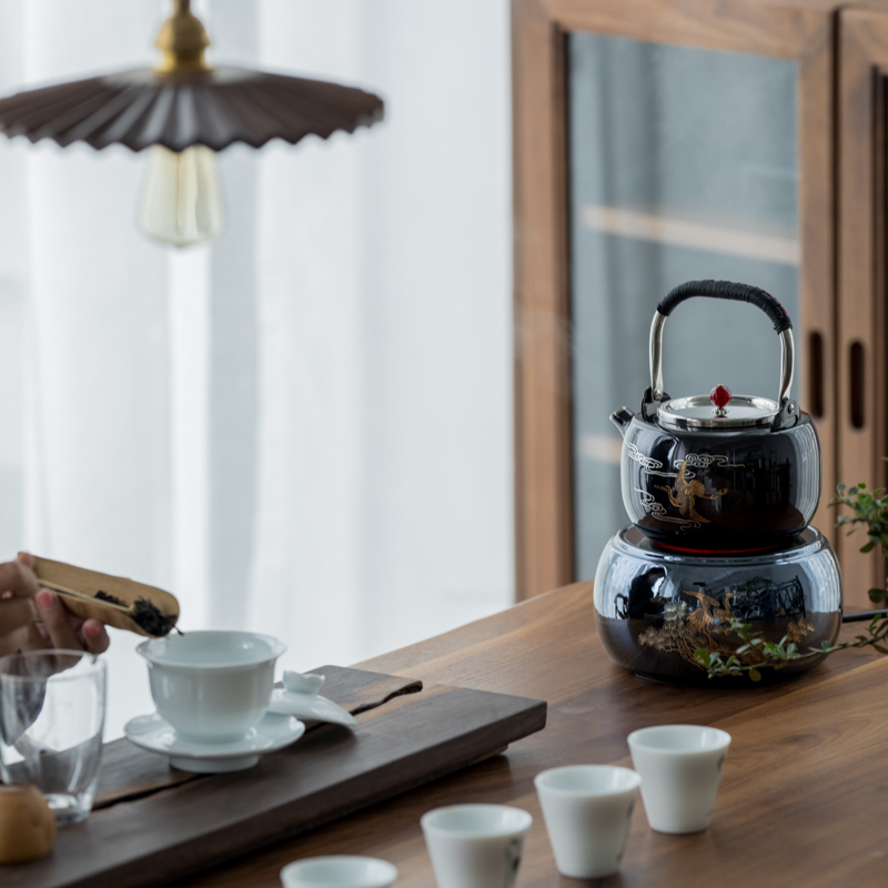 Vegetation school product TaoTang stainless steel kettle TaoLu boiled tea machine household tea kettle teapot tea stove temperature