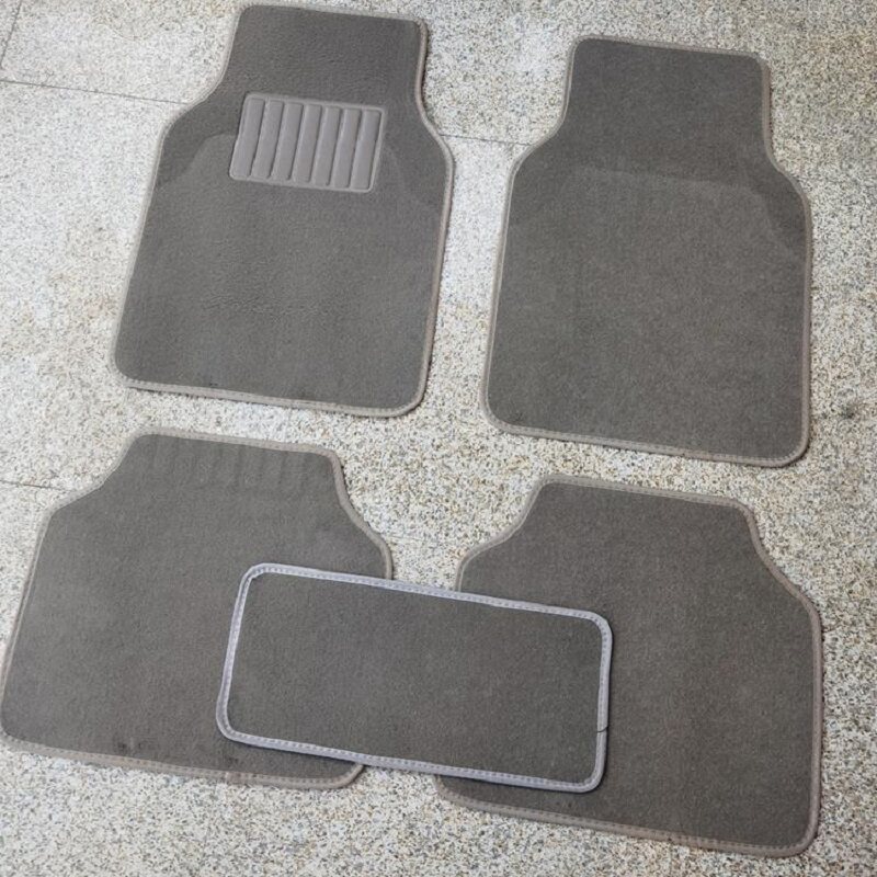 Car suede anti-slip foot footbed large wrap protection cushion waterproof ground mat flame retardant abrasion resistant ground mat SUV mat universal