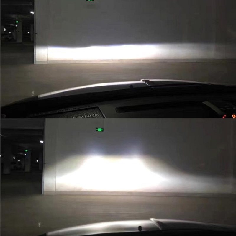 Distortion-free installation of universal Q5 bi-optical lens lens headlight modified HID angel eye devil eye xenon lamp set