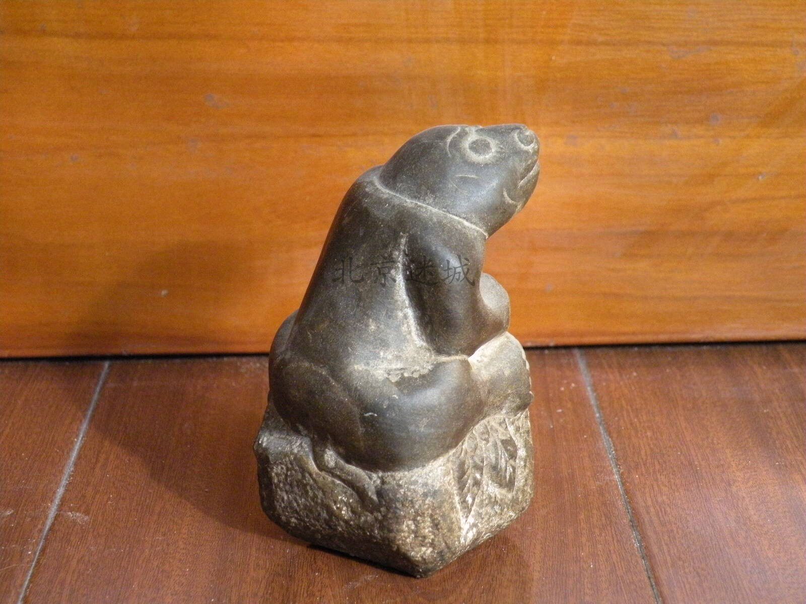 清代老石雕猴子案头摆件,古玩杂项如何选择?猢狲入画,巧夺天工!🎨-石雕-淘宝好物网