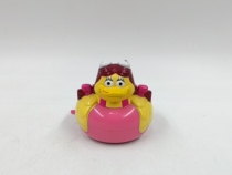 1999 McDonalds Four Little Fortunes Big Bird Sister clockwork swimming toy McDonalds old toys