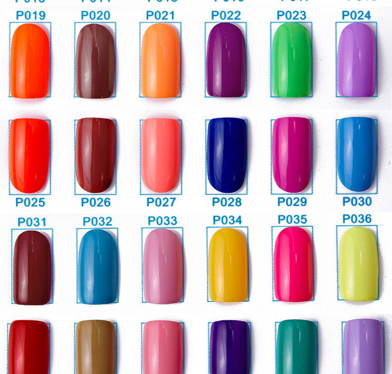 Parrot Qijiao Nail Keo Barbie Nail Ba Lan Màu tinh khiết Nail Ba Lan Nail Ba Lan Keo Nail Ba Lan - Sơn móng tay / Móng tay và móng chân mẫu nail màu trắng