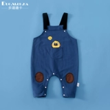 Слинг, весенний хлопковый осенний комбинезон, детские штаны для мальчиков для младенца, в западном стиле