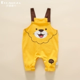 Слинг, весенний хлопковый осенний комбинезон, детские штаны для мальчиков для младенца, в западном стиле