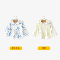 Синие цветы+ананас