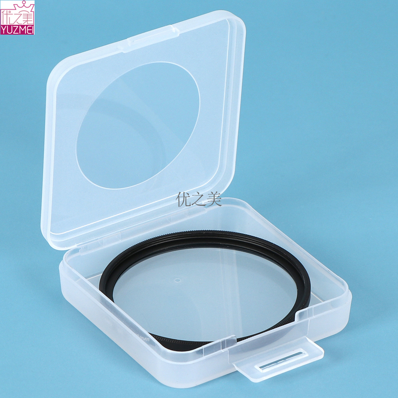 Transparent Frosted Filter Storage Box Slr Camera Drone Filter Box Lens Protection Box Filter Packaging Box