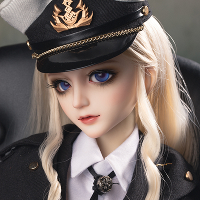taobao agent Ringdoll's humanoid Skareter military uniforms red ghost official genuine BJD doll SD female 3 points