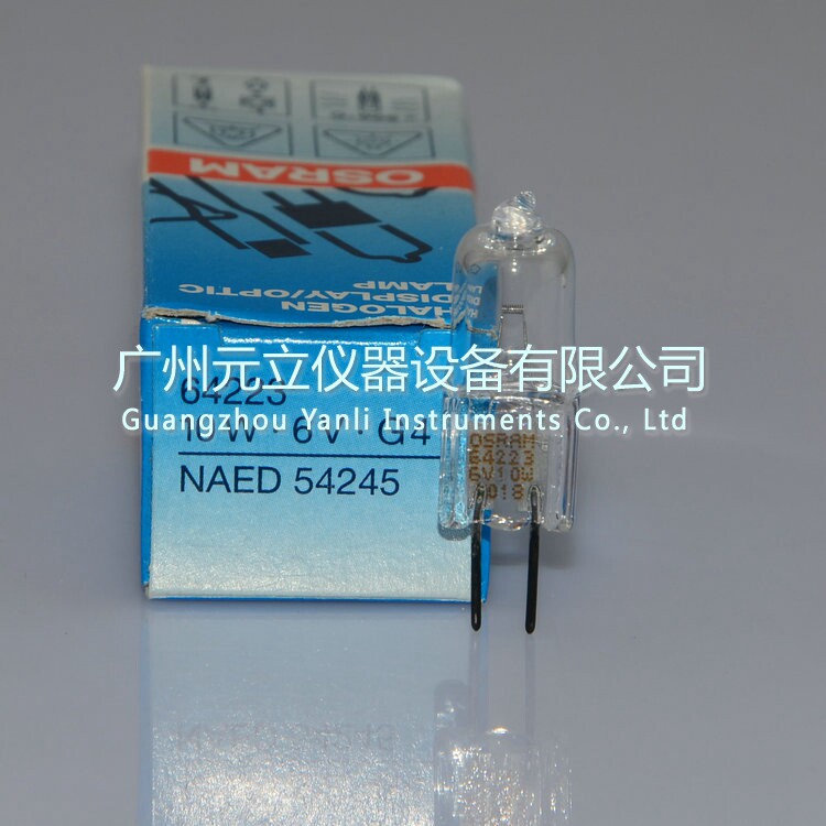 Iosilan OSRAM 64223 6V10W G4 G4 722N double-beam ultraviolet spectrophotometer bulb