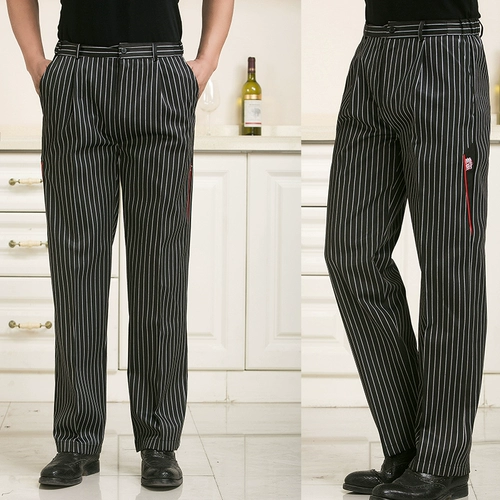 Мужские рабочие черные износостойкие штаны для работы, свободный крой