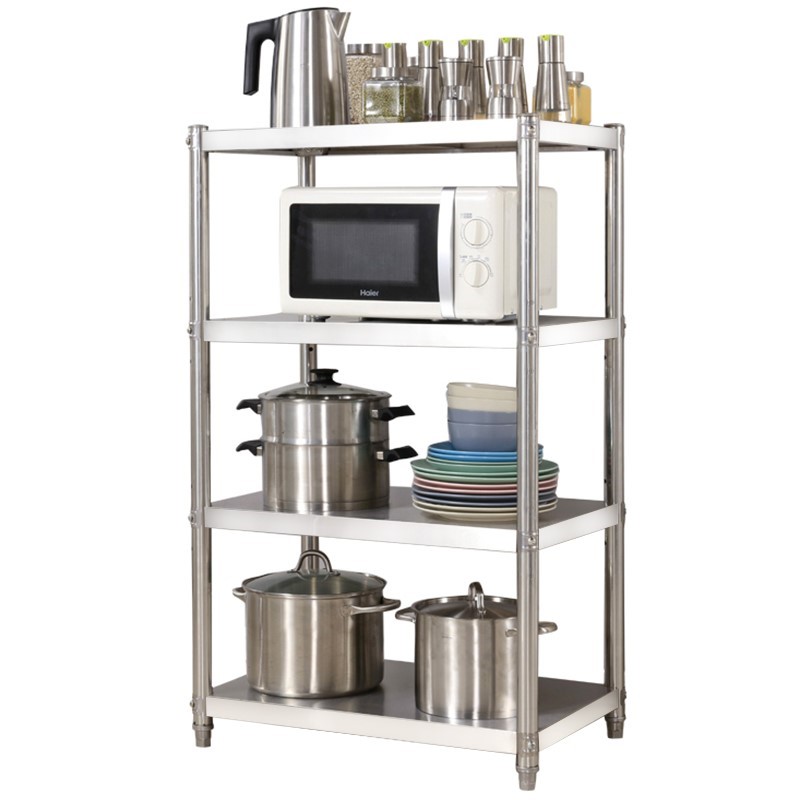 Length 70 width 35 height 1 meter three-layer kitchen rack 3-layer ...