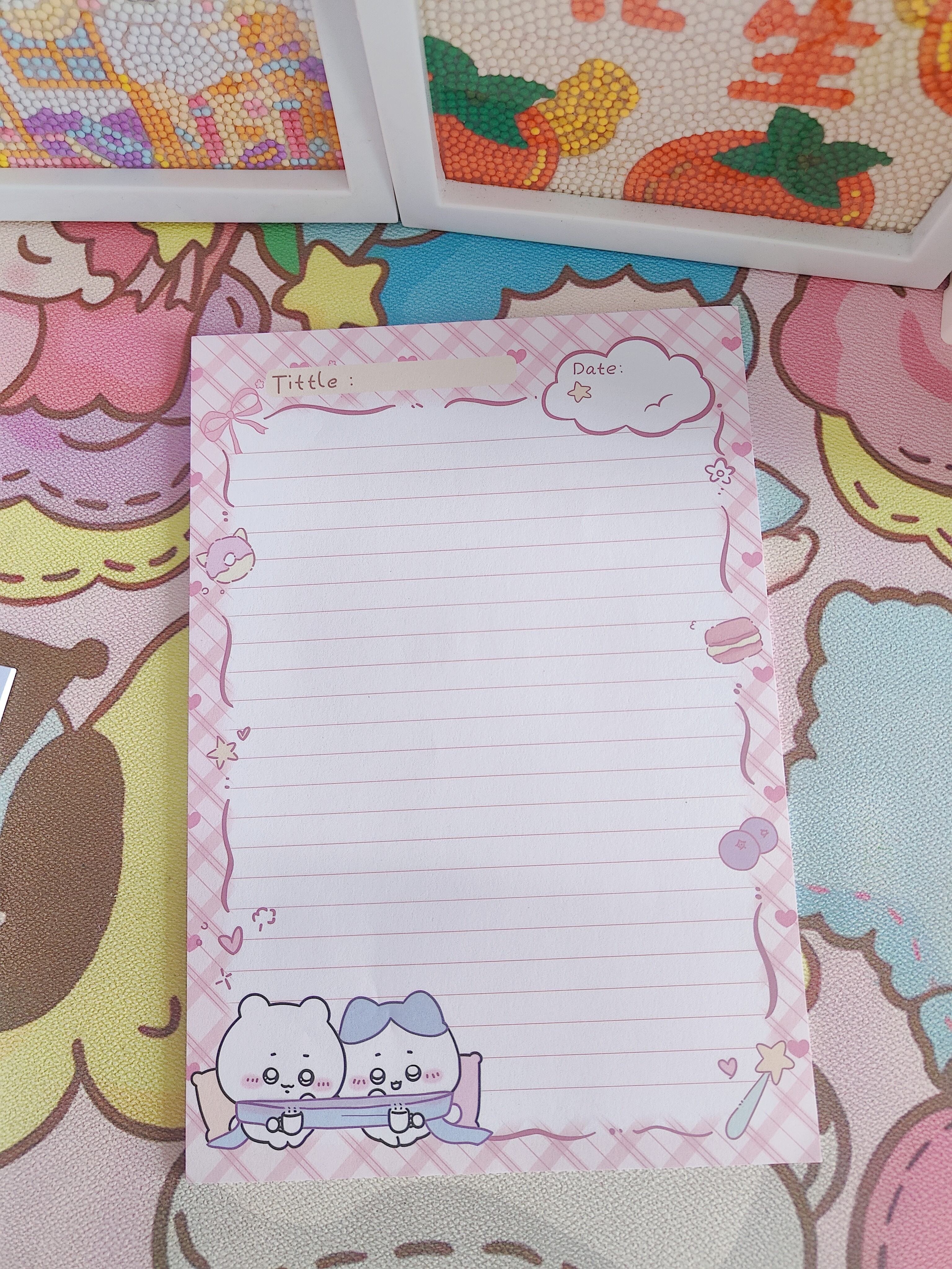 草稿格子拍纸本真的好用吗?2026热门学习伴侣Chiikawa吉伊卡哇解析