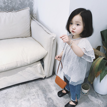 The city of beautiful girls baby baby doll shirt summer new girl dress fairy Jacquard yarn