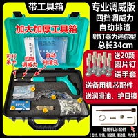 Мини -профессиональная пластиковая коробка версия, 20 гвозди, аксессуары