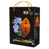 Shouliang льняное семя масла 500 мл*2 Подарочная коробка домашняя кулинарная фестиваль пищевой масля