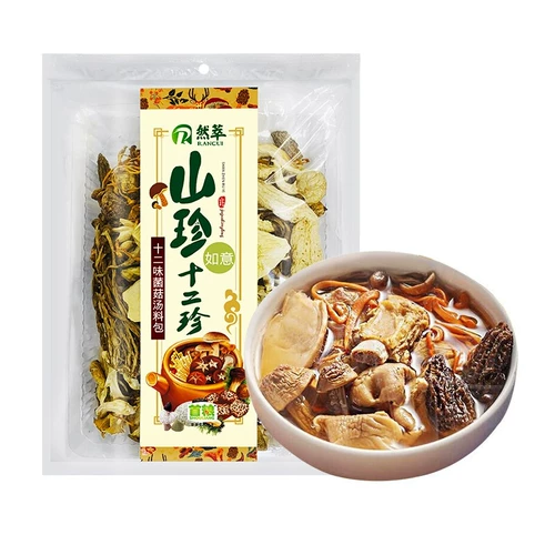 Первый зерно -гриб подарок подарочный пакет двенадцать суп Zhenmi Pac