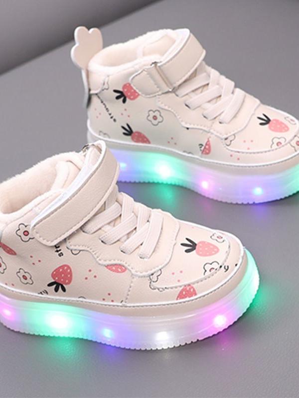 Baby Cotton Shoes Winter Children Soft-bottom Walking Child Shoes 1-3-year-old girl gush sneaker children Shine Tide Shoes-Taobao