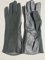 U.S. Air Force Publicly Issued Brand New 00S Flame Retardant Fabric Tactical Flight Gloves Little Green Claws