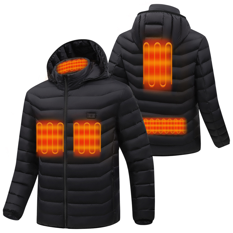 2026 New Model Heated Cotton Jacket Large Size Men's Clothing European and American Sizes Heated Jacket Winter Warm USB Charging Coat 2026 New Model Heated Cotton Jacket Large Size Men's Clothing European and American Sizes Heated Jacket Winter Warm USB Charging Coat