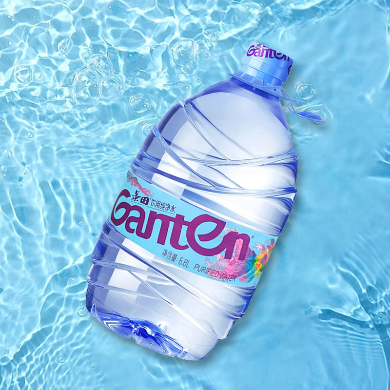 江浙沪皖家庭泡茶必备！景田纯净水6.8L*2桶整箱到底值不值得入手？