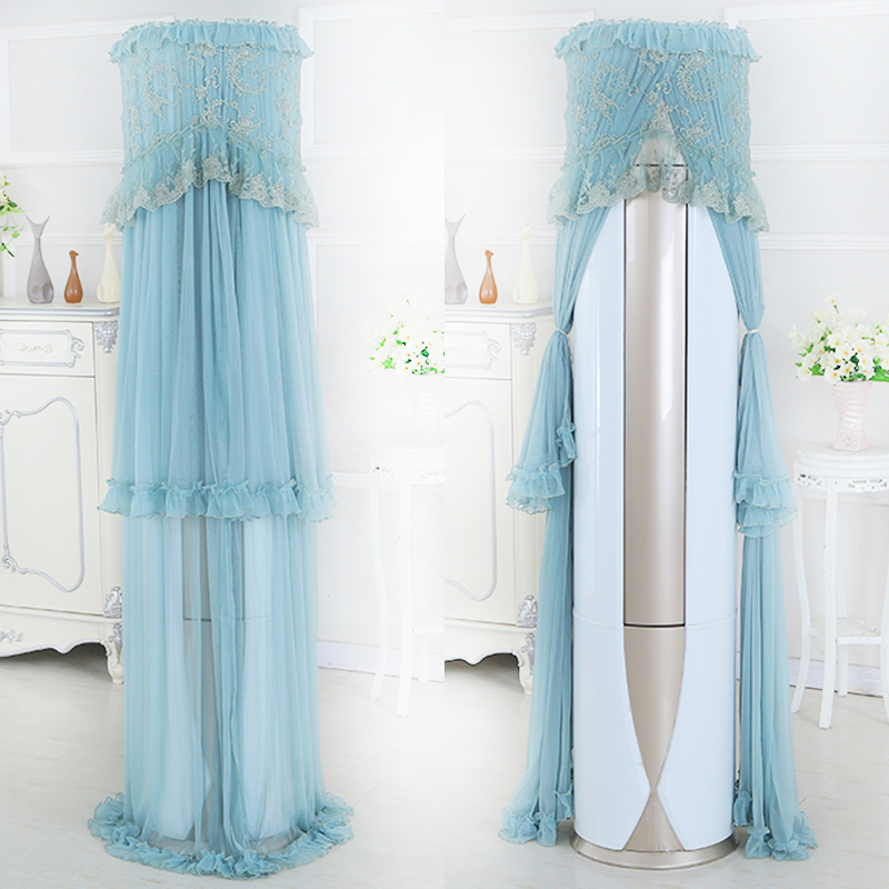 Cylindrical Air Conditioning Hood Cabinet Machine Round Dust Cover Vertical Boot Up Without Taking Grunge Livingroom Cabinet-Style Wisdom Row Gli