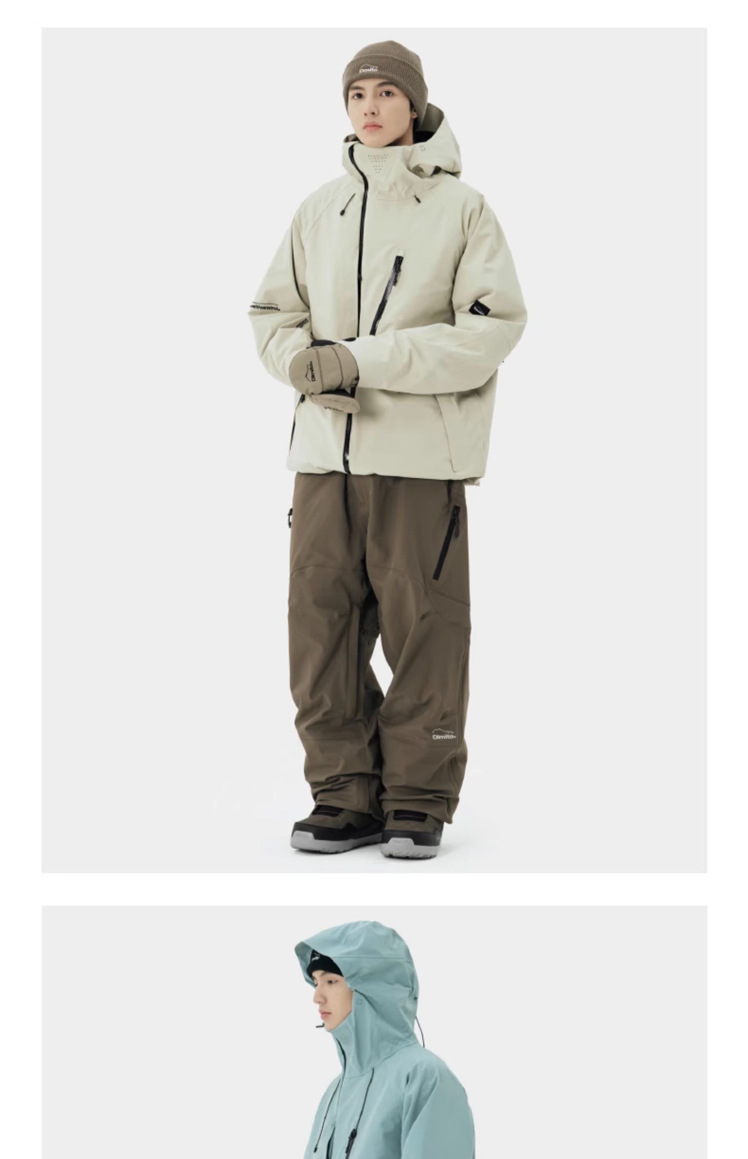 dimito 23-24シーズン APEX JACKET PEACH DIMITO2324新款滑雪服滑雪褲