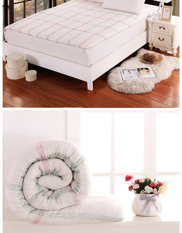 Ký túc xá sinh viên nệm bông nệm đơn 1,2 1,5 đôi 1,8m pad là bông quilt 0,9 mét - Nệm nệm nhỏ