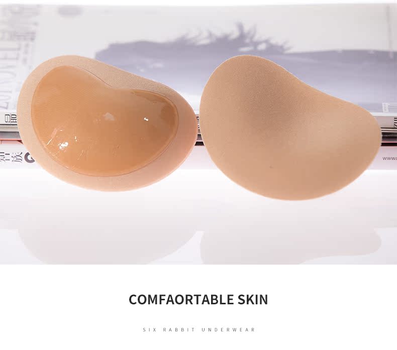 Người phụ nữ tạo tác thoáng khí miếng bọt biển miếng đệm vô hình dán áo lót đồ lót chèn ngực nhỏ tập hợp áo tắm ngực pad nữ - Minh họa / Falsies miếng lót mút xốp độn ngực hình giọt nước