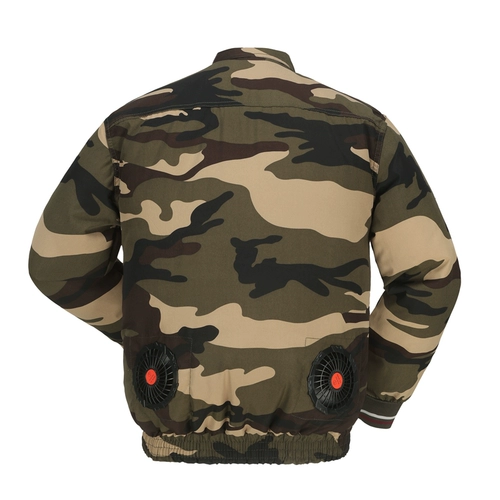 Летнее охлаждение кондиционера мужская одежда с вентиляторами с камуфляжной униформой