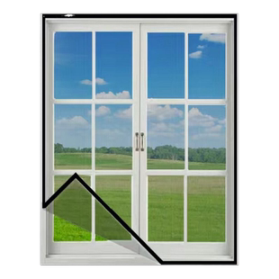 窗纱网防蚊虫纱窗自粘条自装家用免打孔魔术贴纱网窗户推拉窗自贴