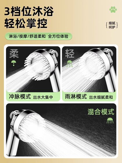 宠物洗澡喷头淋浴花洒狗狗猫咪专用洗澡神器水龙头增压起泡器按摩