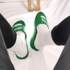 New summer stussy benassi co-branded beach slippers for men and women, casual and versatile outdoor slippers