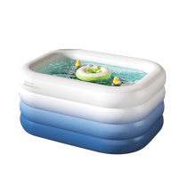 Piscine pour bébé seau de bain épais pour bébé baignoire pliante domestique piscine gonflable pour nouveau-né