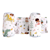 New baby pillow to correct head shape prevent head deflection shape pillow newborn baby 0-1-3 years old baby pillow summer