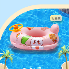 надувной круг 儿童游泳圈防侧翻卡通泳圈小孩水上坐圈1-3-6岁宝宝浮圈玩水婴儿