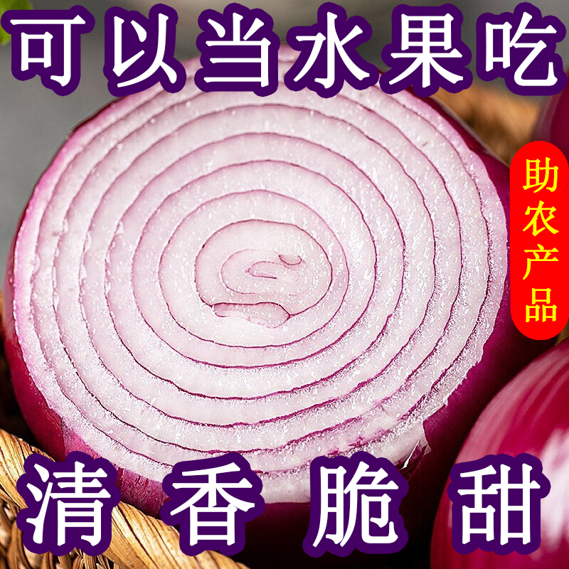 红皮小洋葱来袭！当季新鲜5斤装，抢购正当时！