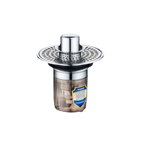 Washbasin spring core anti-odor all-copper anti-leakage water basin drain plug wash basin universal filter press type