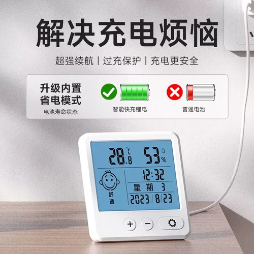 Электронный термогигрометр для домашнего использования