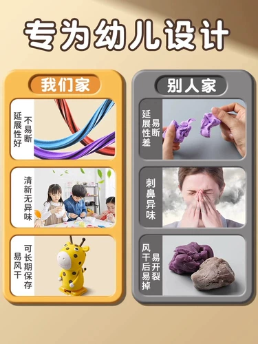 Сверхлегкая нетоксичная глина, пластилин, комплект, космическая игрушка для детского сада, со снежинками