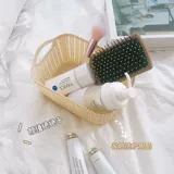 [1 шт.] Настольная корзина для хранения из искусственного ротанга
