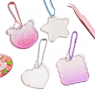 奶油胶咕卡套装卡套咕盘贴纸流沙diy手工估卡咕咔收纳盒孤库酷卡姑卡礼盒儿童女孩玩具古卡工具新款派对星星