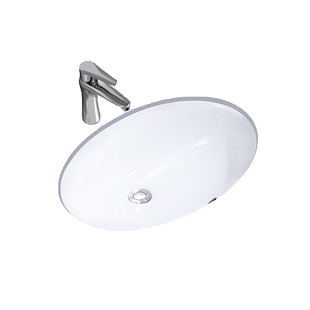 陶瓷台下盆嵌入式洗手盆卫生间石下盆椭圆形面盆儿童幼儿园洗脸盆