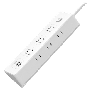 牛多功能插座排插插排面板多孔位usb插板接线插线板桌面充电墙面