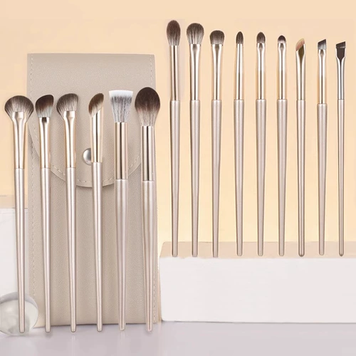 Кисть, карандаш для глаз, румяна для контуринга, щетка, полный комплект